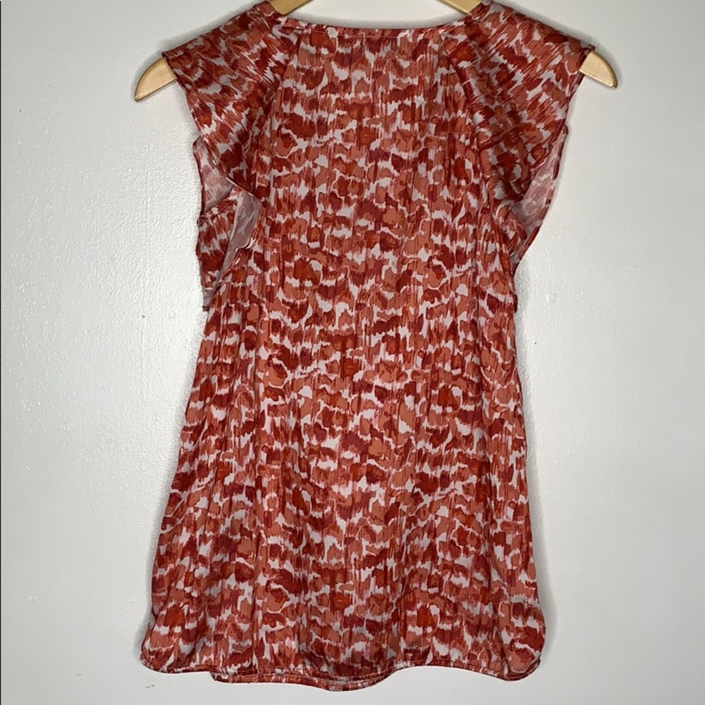 Loft‎ Ruffle Floral Sleeveless Blouse - Picture 12 of 12